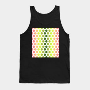 Colorful Polka Dots Tank Top